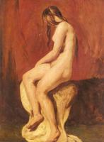 William Etty - Study Of A Female Nude